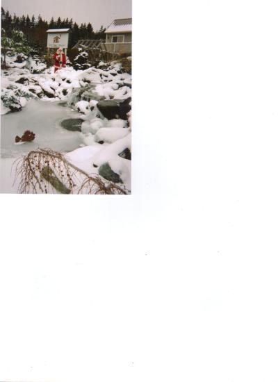 Santa at WBU Garden 2009