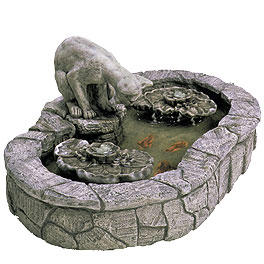 cat fascination fountain