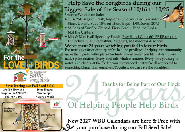 fall seed sale 2026 back